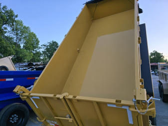New 2025 Behnke LPD 83''X16' Triple 7's Extreme Heavy Duty Dump Trailer