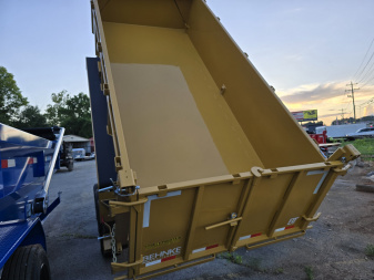 New 2025 Behnke LPD 83''X16' Triple 7's Extreme Heavy Duty Dump Trailer