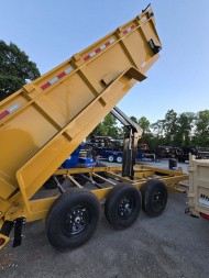New 2025 Behnke LPD 83''X16' Triple 7's Extreme Heavy Duty Dump Trailer