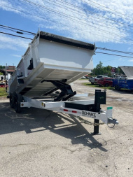 New 2025 Behnke LPD 83X14 HYD JACK Dump Trailer