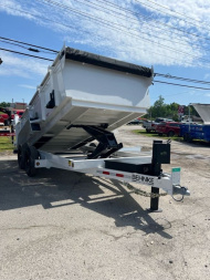 New 2025 Behnke LPD 83X14 HYD JACK Dump Trailer