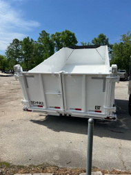 New 2025 Behnke LPD 83X14 HYD JACK Dump Trailer