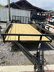 New 2025 P & T Trailers 7K 6.4X16 TA UTILITY Utility Trailer