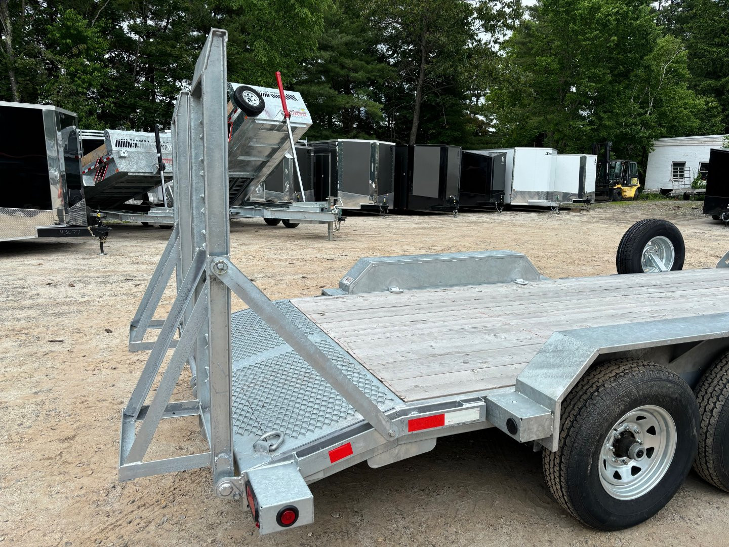 New 2024 Triumph Galvanized 7x18 / 14k equip. trailer, Won't Rust!