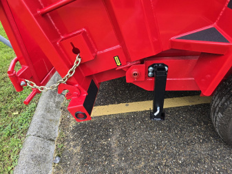 New 2025 Behnke LPD 83X16 TARP LEGS Dump Trailer