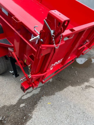 New 2025 Behnke LPD 83X16 TARP LEGS Dump Trailer