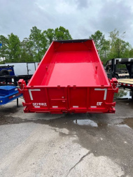 New 2025 Behnke LPD 83X16 TARP LEGS Dump Trailer