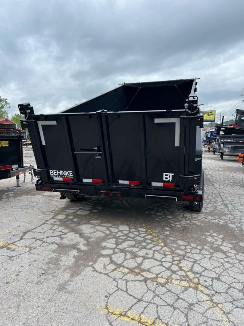New 2025 Behnke LPD 83X16 3' SIDES GOOSENECK HYD JACK Dump Trailer