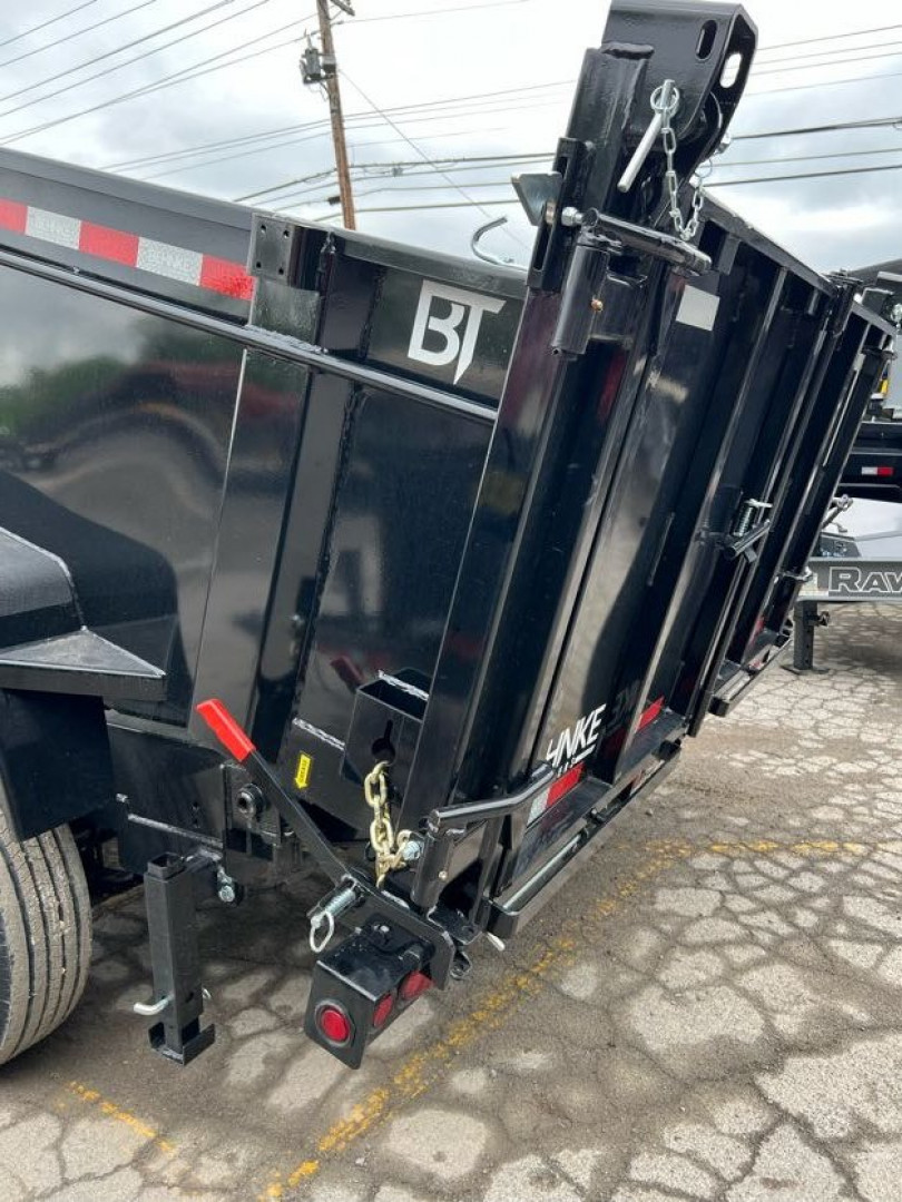 New 2025 Behnke LPD 83X16 3' SIDES GOOSENECK HYD JACK Dump Trailer