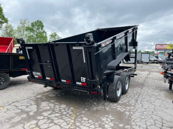 New 2025 Behnke LPD 83X16 3' SIDES GOOSENECK HYD JACK Dump Trailer