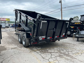 New 2025 Behnke LPD 83X16 3' SIDES GOOSENECK HYD JACK Dump Trailer