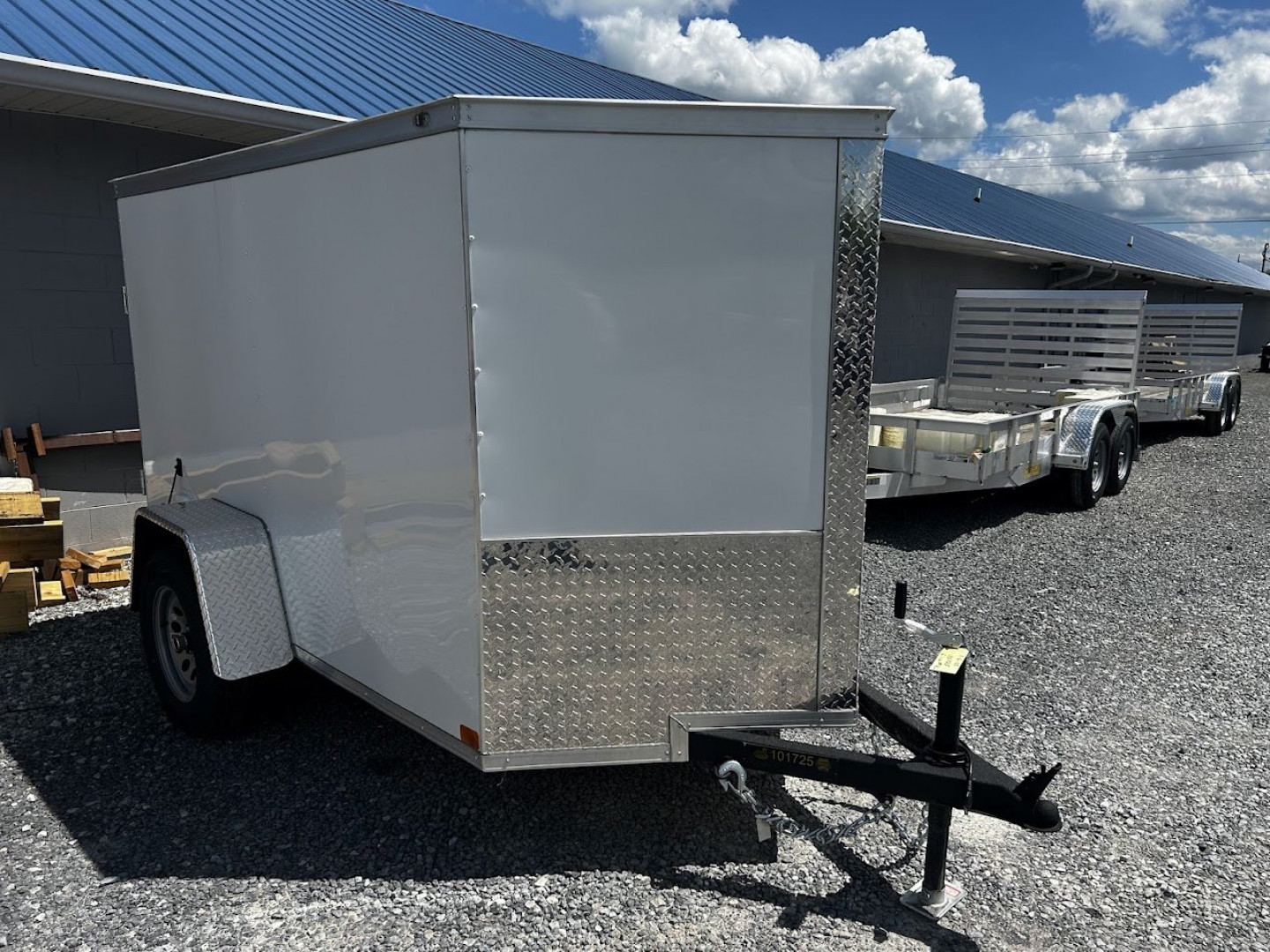 New 2025 Covered Wagon Trailers 5X8 D/D Cargo / Enclosed Trailer