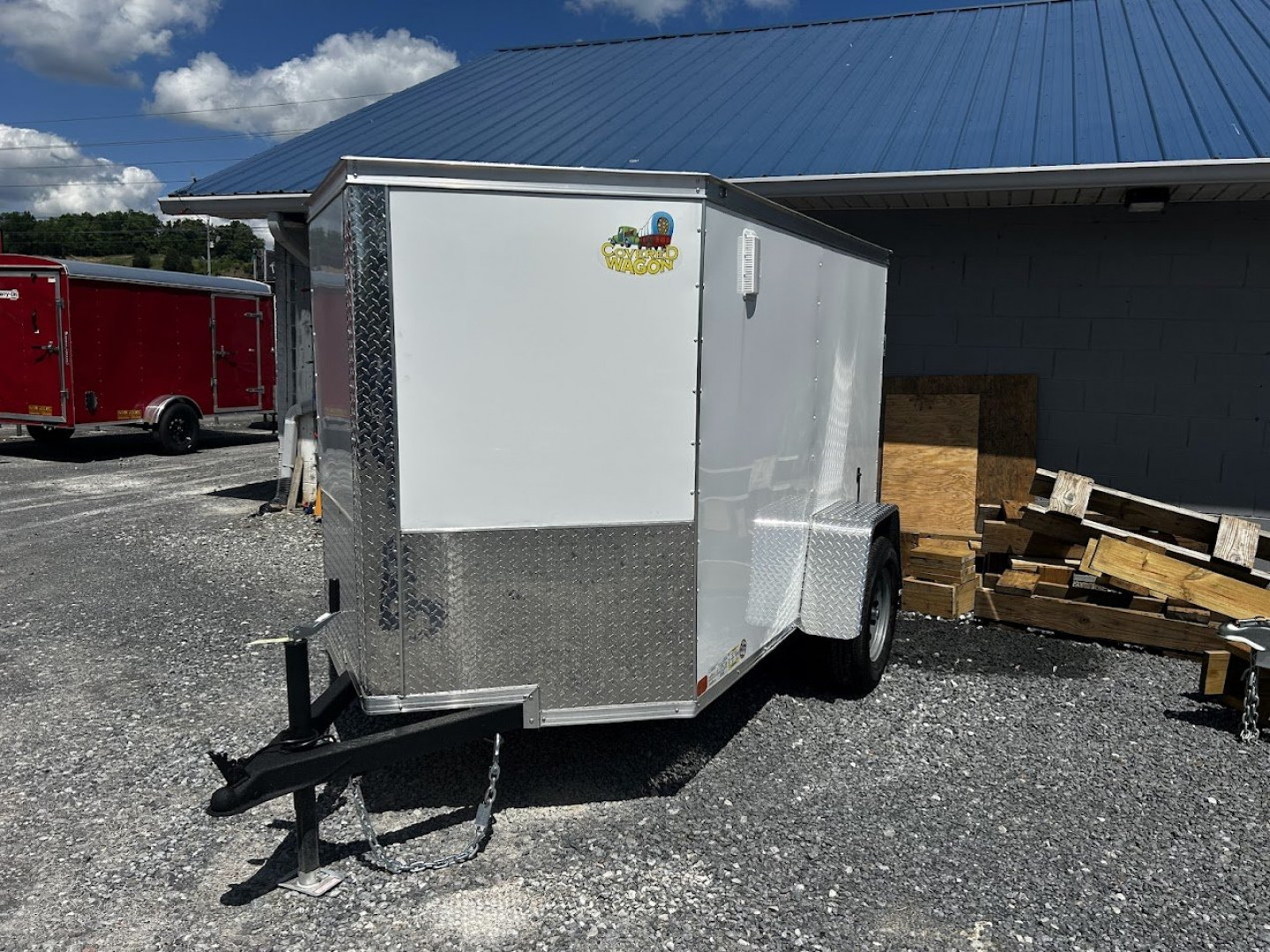 New 2025 Covered Wagon Trailers 5X8 D/D Cargo / Enclosed Trailer