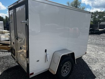 New 2025 Covered Wagon Trailers 5X8 D/D Cargo / Enclosed Trailer