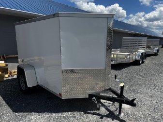 New 2025 Covered Wagon Trailers 5X8 D/D Cargo / Enclosed Trailer