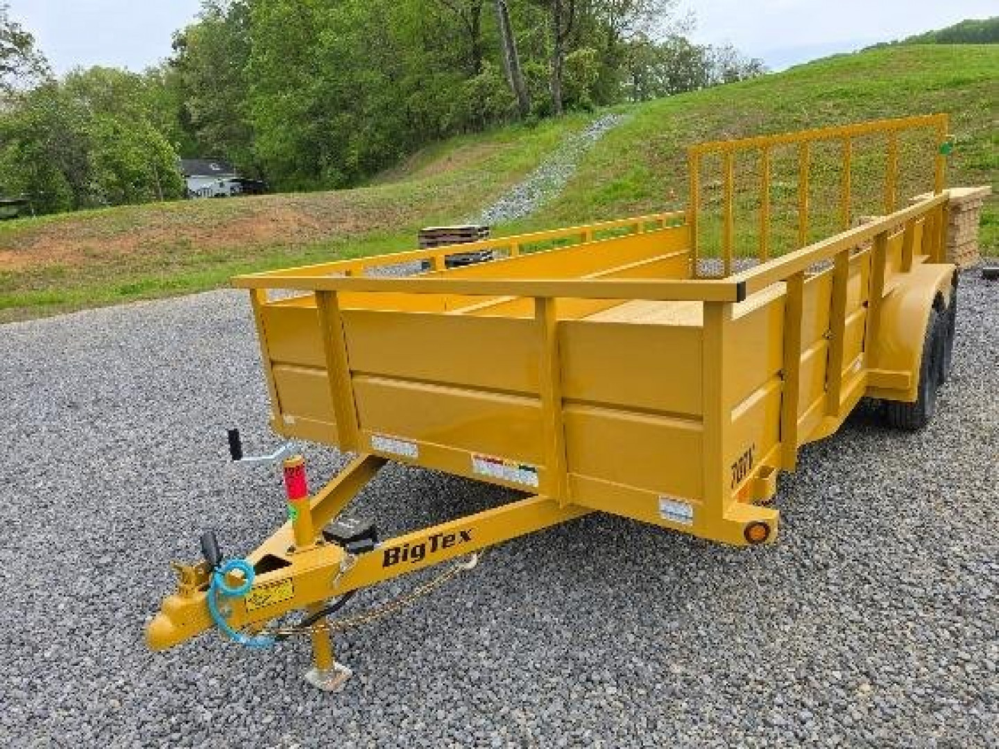 New 2025 Big Tex Trailers 70TV-16 Utility Trailer