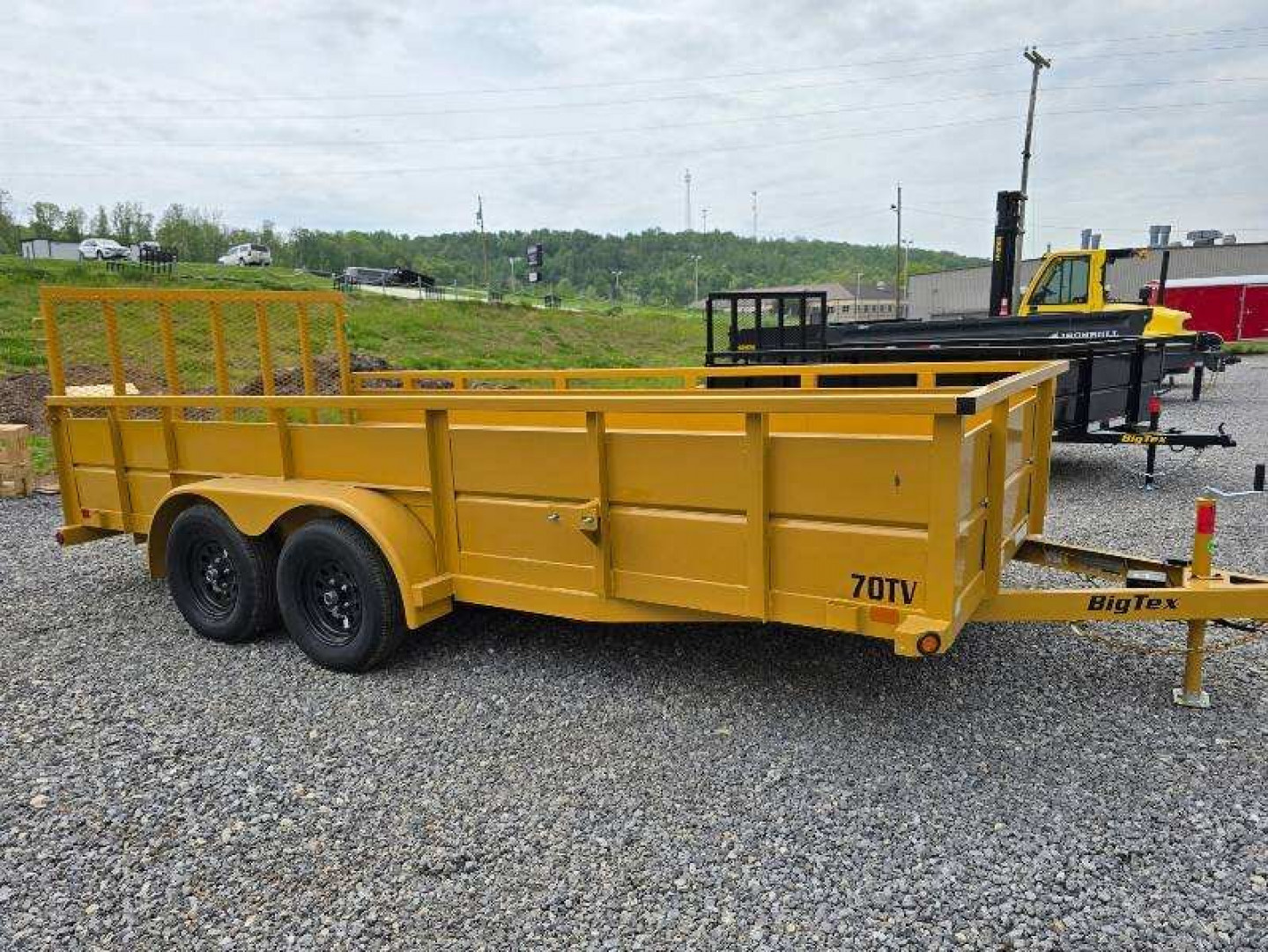 New 2025 Big Tex Trailers 70TV-16 Utility Trailer