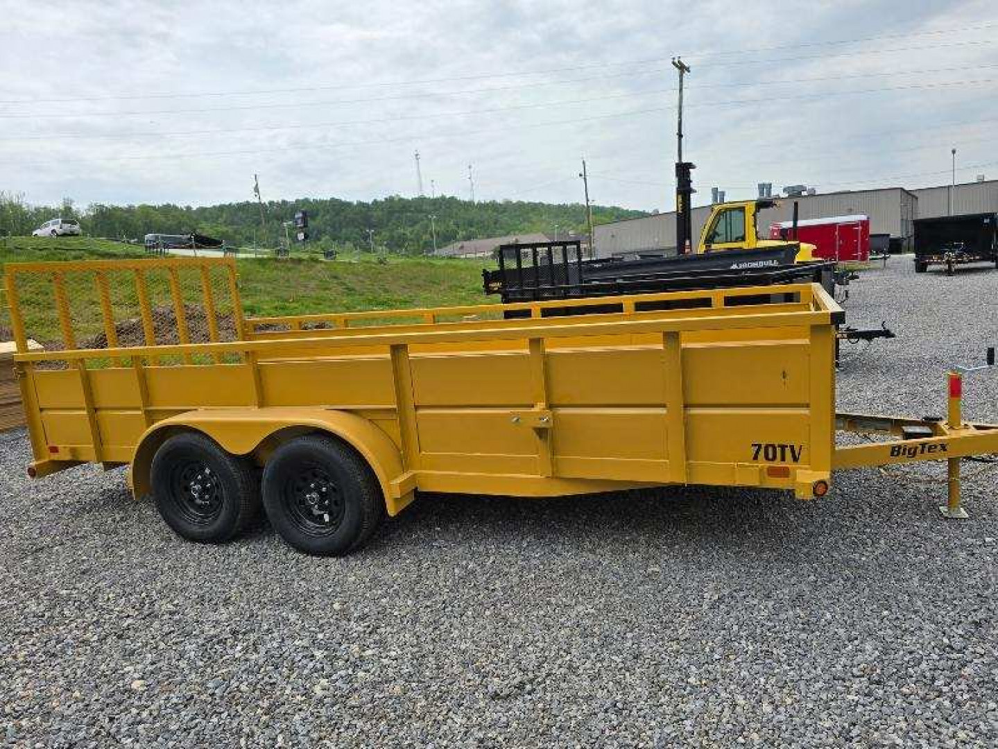 New 2025 Big Tex Trailers 70TV-16 Utility Trailer