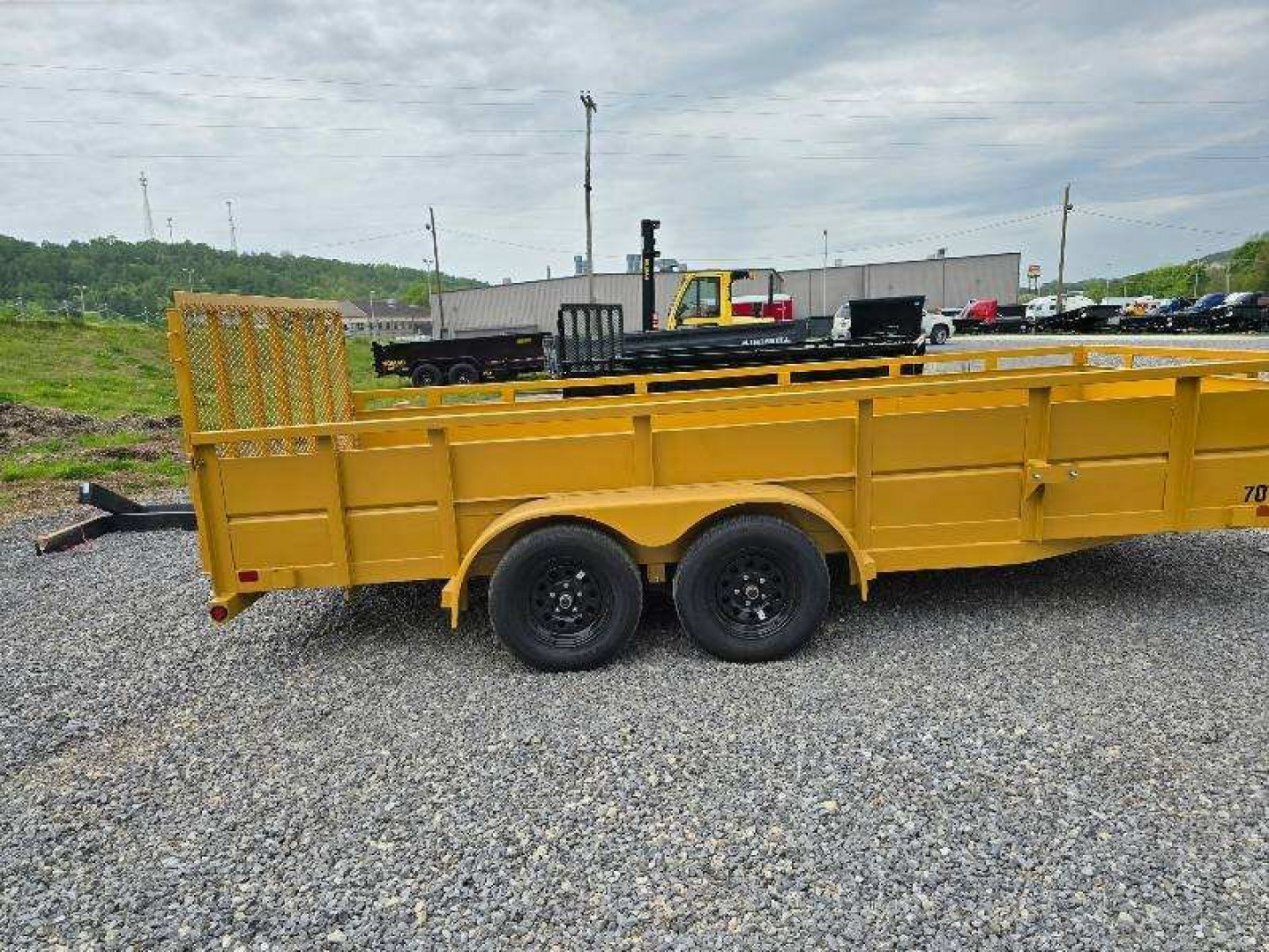 New 2025 Big Tex Trailers 70TV-16 Utility Trailer