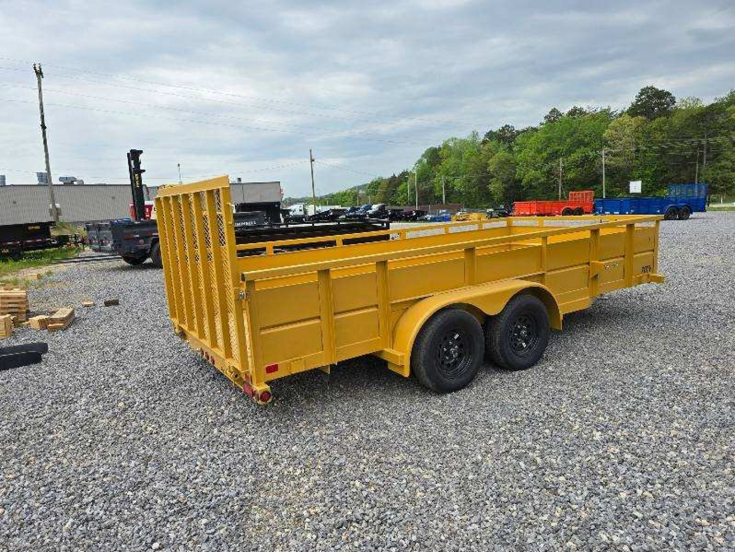 New 2025 Big Tex Trailers 70TV-16 Utility Trailer