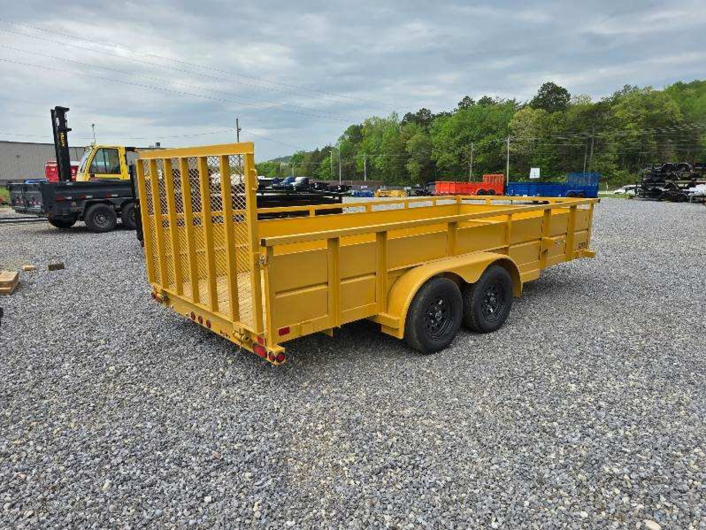New 2025 Big Tex Trailers 70TV-16 Utility Trailer