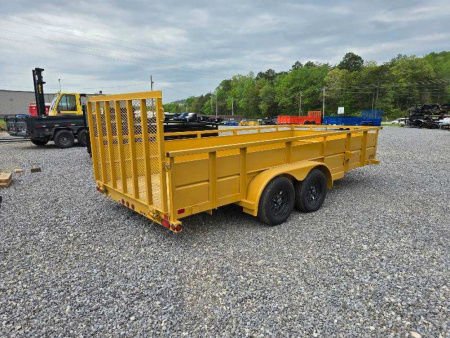 New 2025 Big Tex Trailers 70TV-16 Utility Trailer