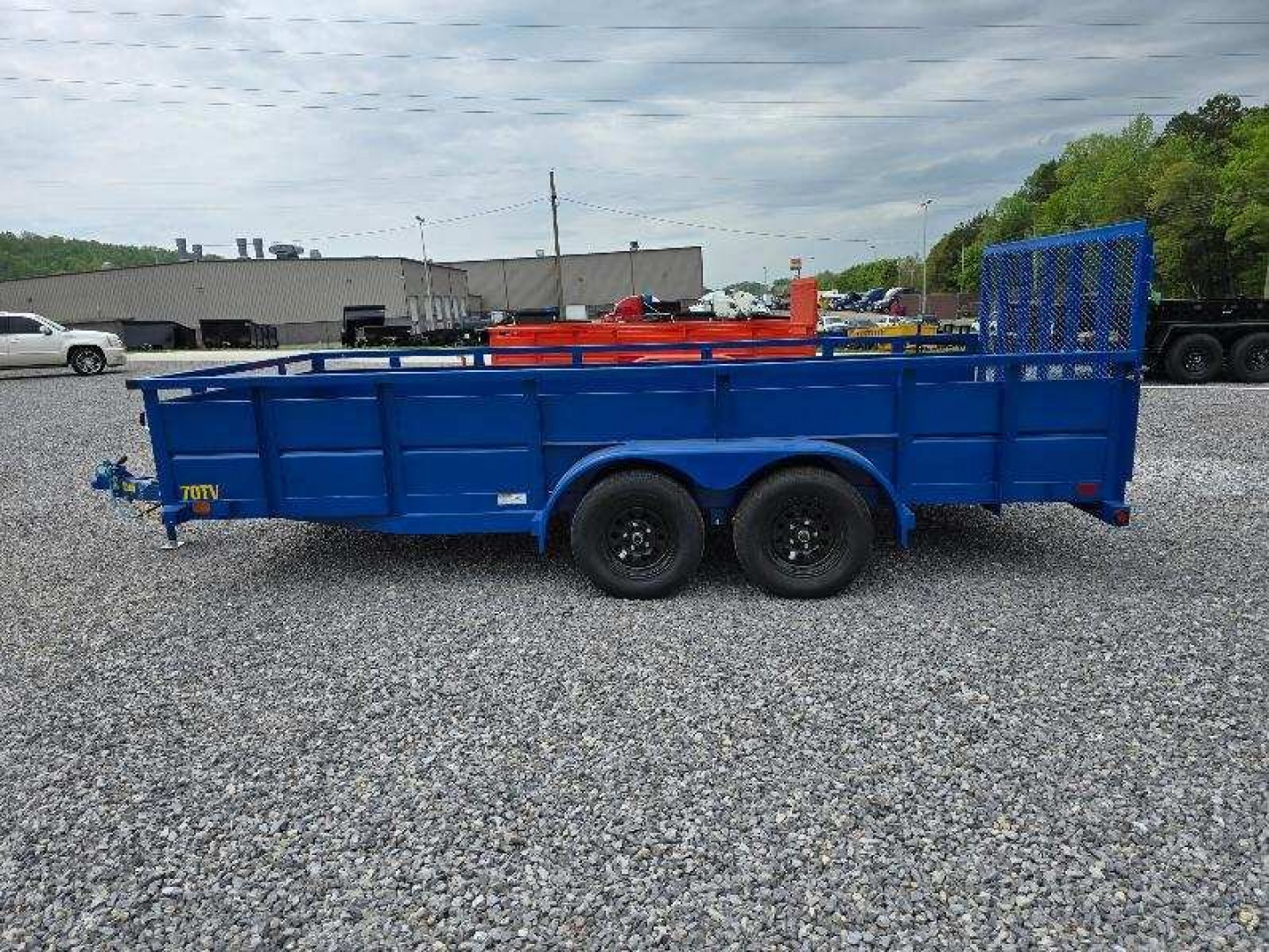 New 2025 Big Tex Trailers 70TV-16 Utility Trailer