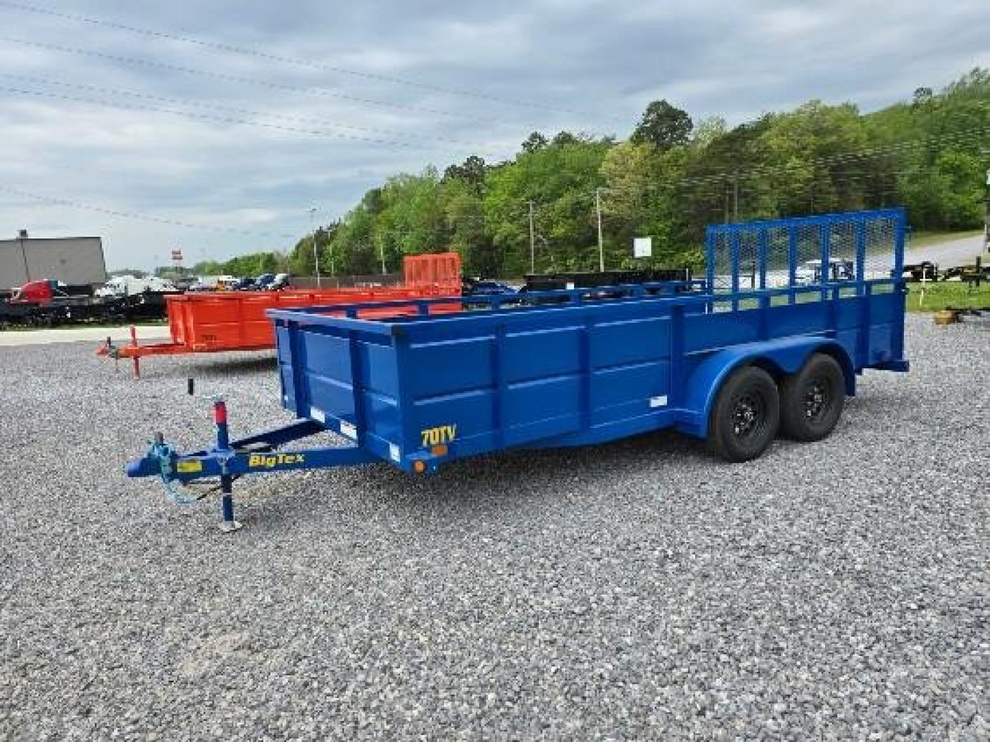 New 2025 Big Tex Trailers 70TV-16 Utility Trailer