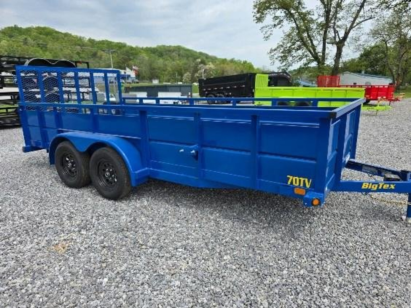 New 2025 Big Tex Trailers 70TV-16 Utility Trailer