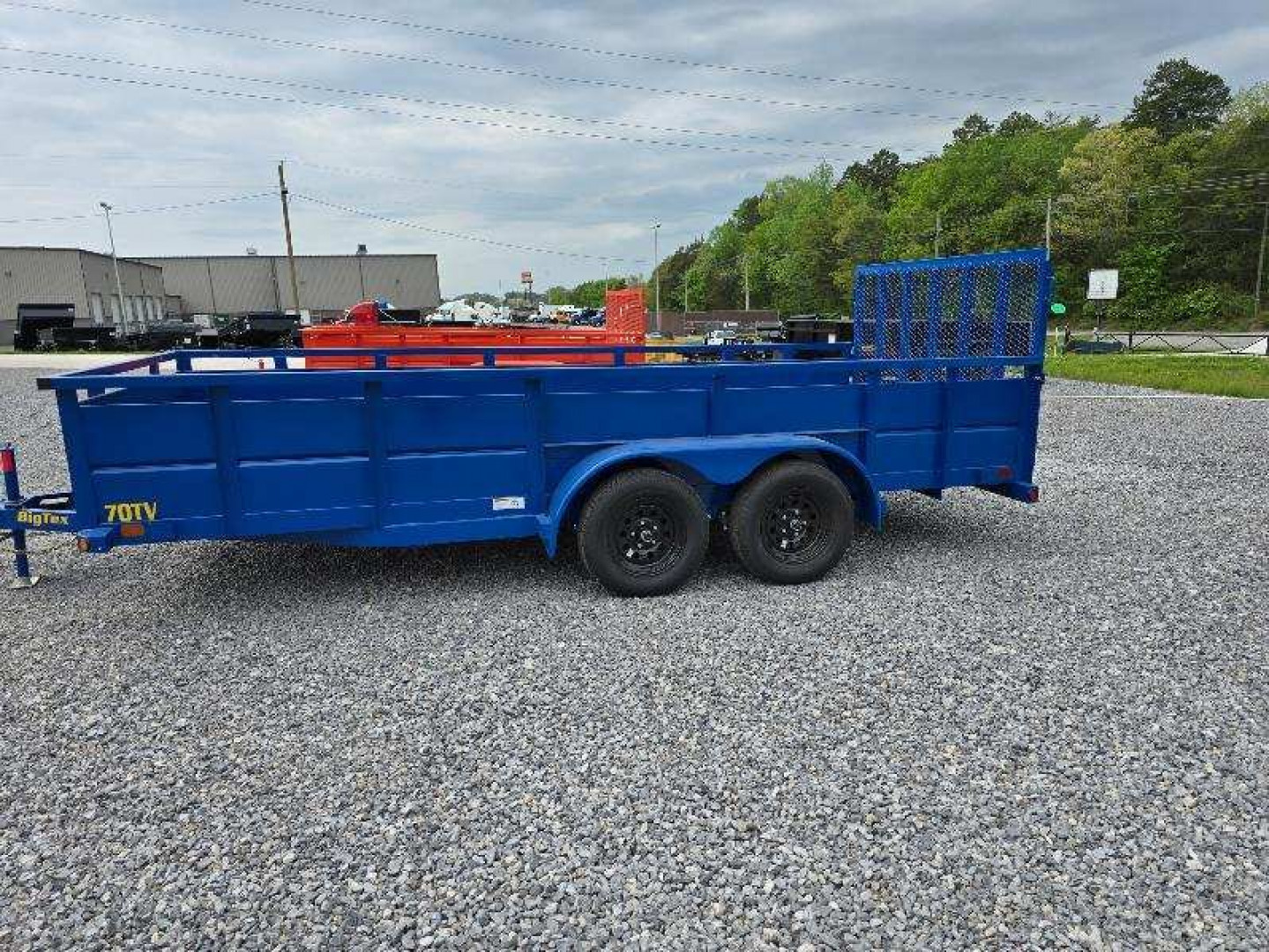 New 2025 Big Tex Trailers 70TV-16 Utility Trailer