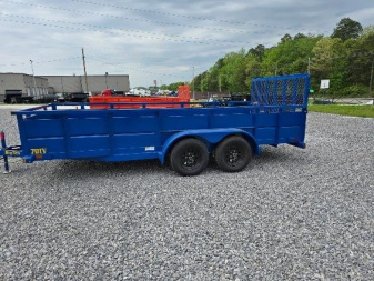 New 2025 Big Tex Trailers 70TV-16 Utility Trailer