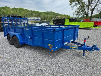 New 2025 Big Tex Trailers 70TV-16 Utility Trailer