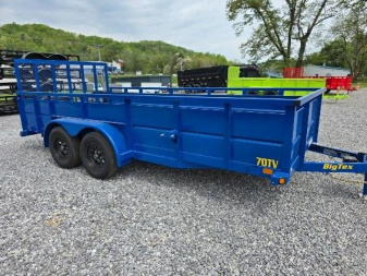 New 2025 Big Tex Trailers 70TV-16 Utility Trailer