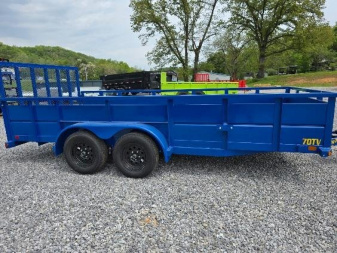New 2025 Big Tex Trailers 70TV-16 Utility Trailer