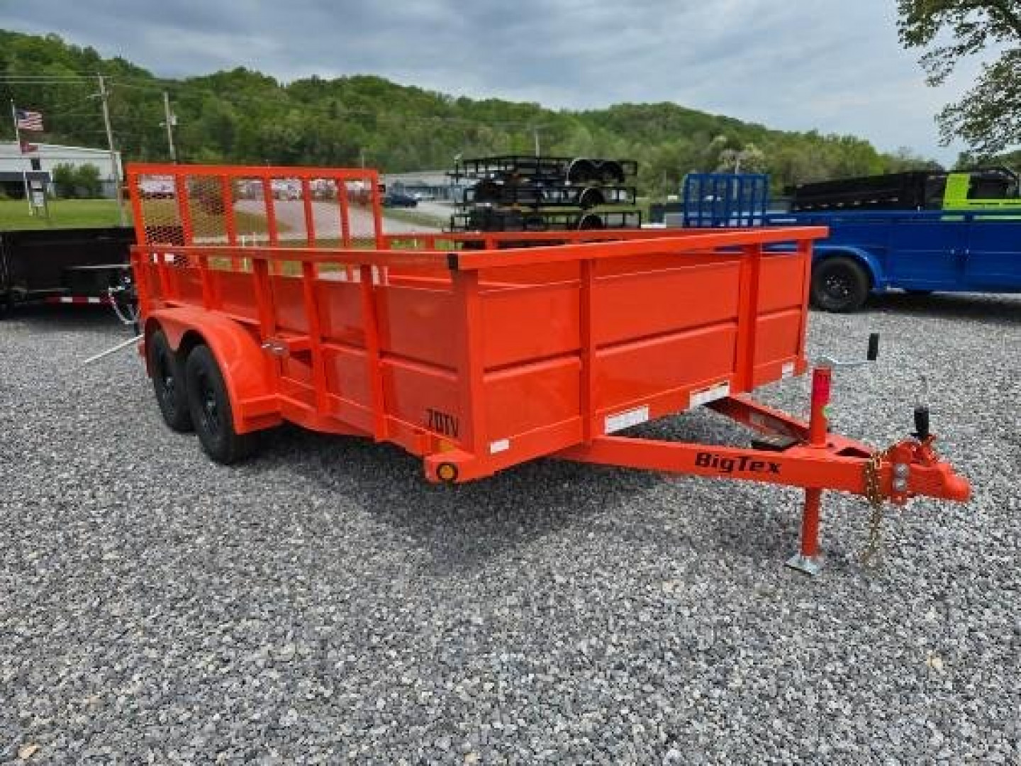 New 2025 Big Tex Trailers 70TV-14 Utility Trailer