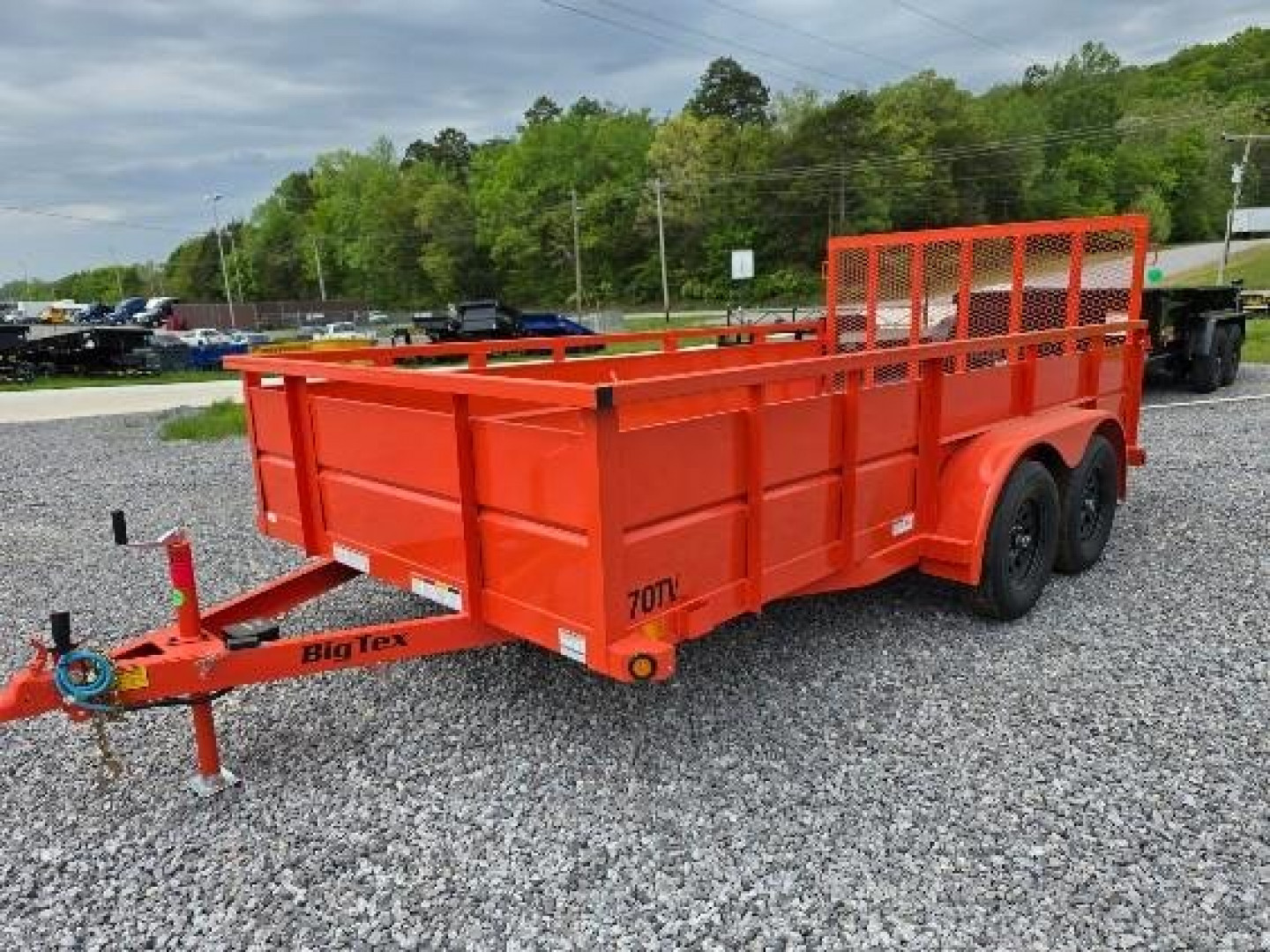 New 2025 Big Tex Trailers 70TV-14 Utility Trailer