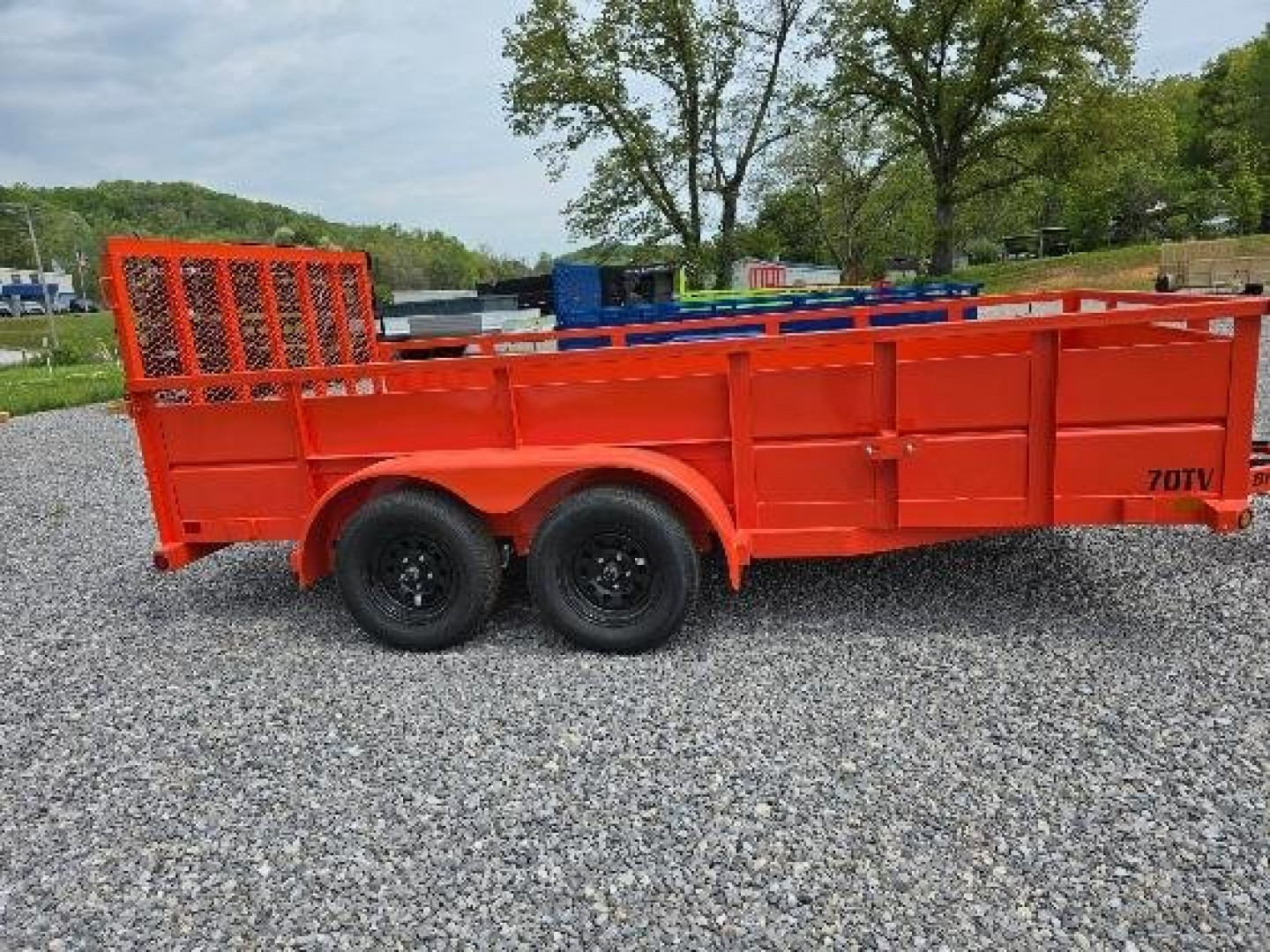 New 2025 Big Tex Trailers 70TV-14 Utility Trailer