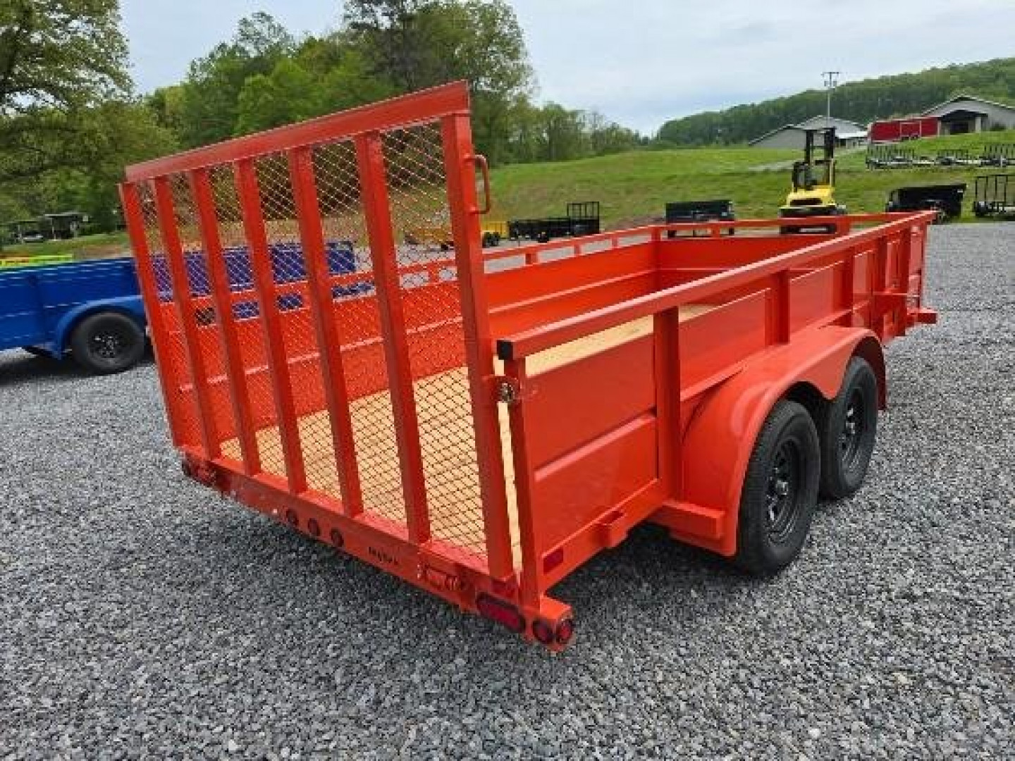 New 2025 Big Tex Trailers 70TV-14 Utility Trailer