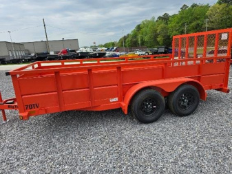 New 2025 Big Tex Trailers 70TV-14 Utility Trailer