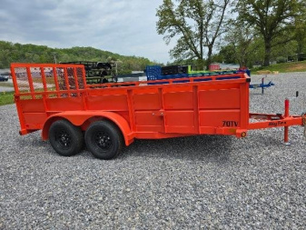 New 2025 Big Tex Trailers 70TV-14 Utility Trailer