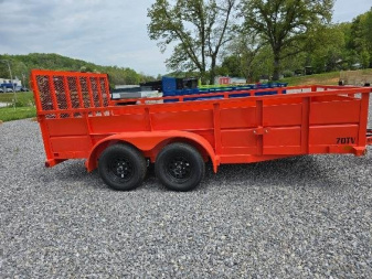 New 2025 Big Tex Trailers 70TV-14 Utility Trailer