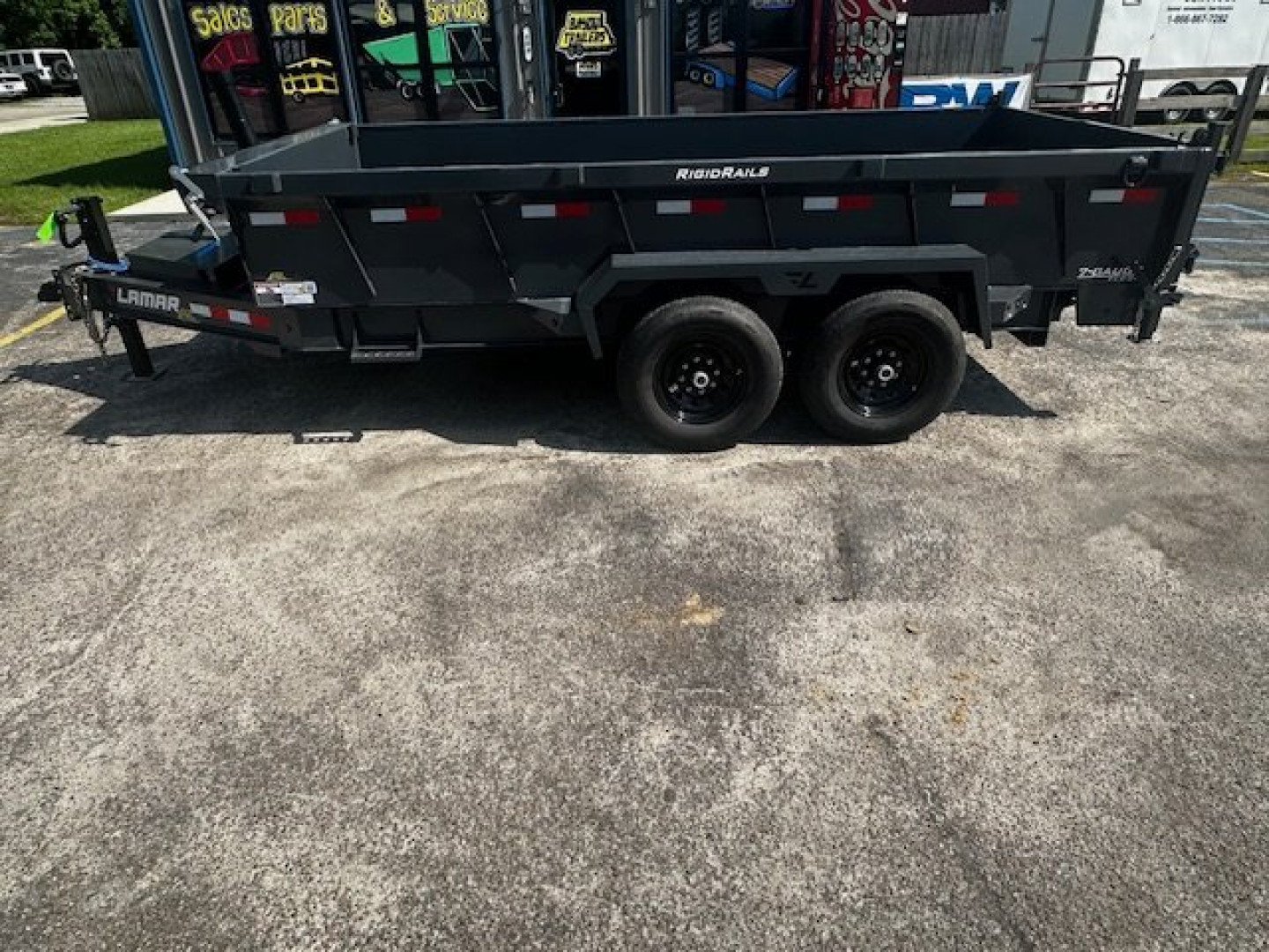 New 2025 Lamar Trailers 83x14 Dump Trailer