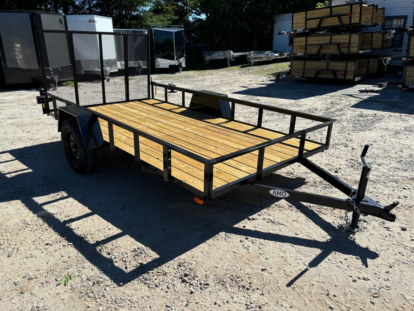 New 2024 AMO 6.5x12 Utility Trailer/2990GVW/ramp (1 left)
