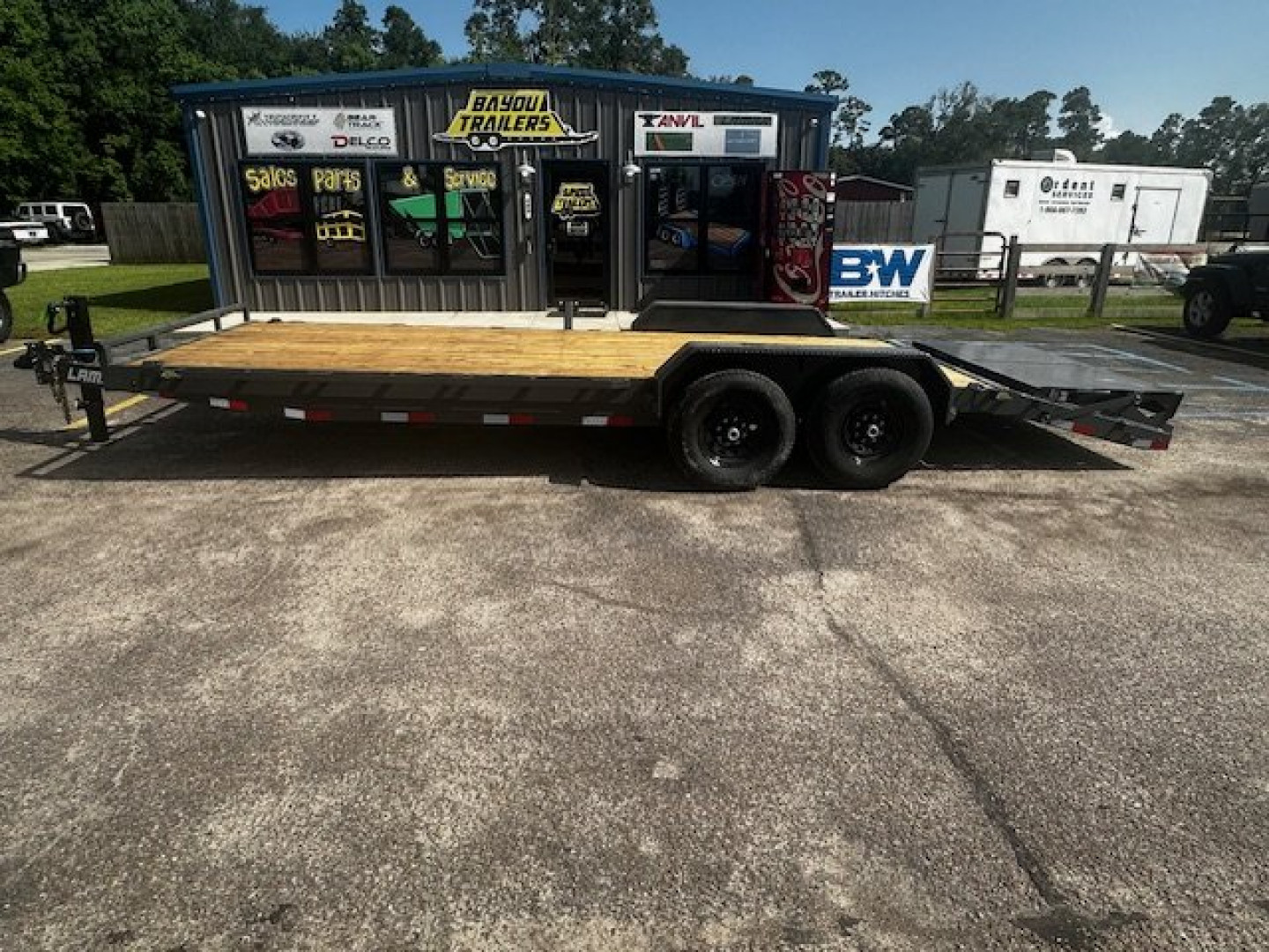 New 2025 Lamar Trailers 7x22 Equipment Trailer