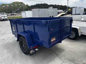 New 2025 Covered Wagon Trailers 4x8 Dump Trailer