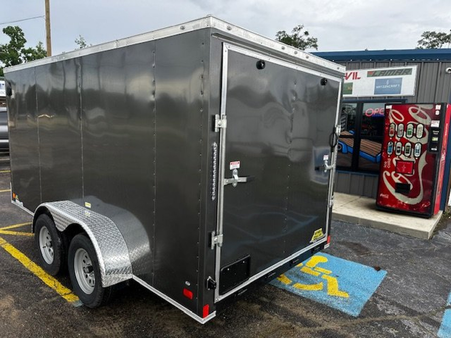 New 2025 NationCraft Trailers 7x14TA Cargo / Enclosed Trailer