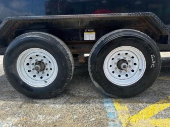 Used 2021 Norstar 7x16 Gooseneck Dump Trailer