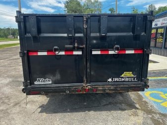 Used 2021 Norstar 7x16 Gooseneck Dump Trailer