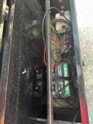 Used 2021 Norstar 7x16 Gooseneck Dump Trailer