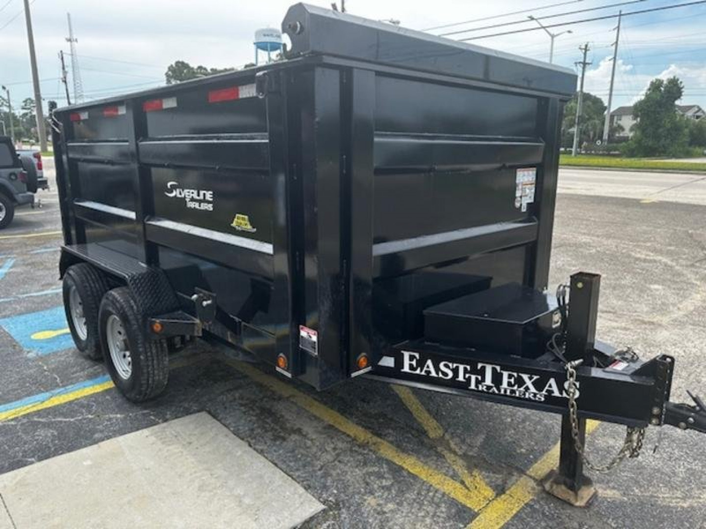 Used 2022 East Texas Trailers 7x12 Dump Trailer